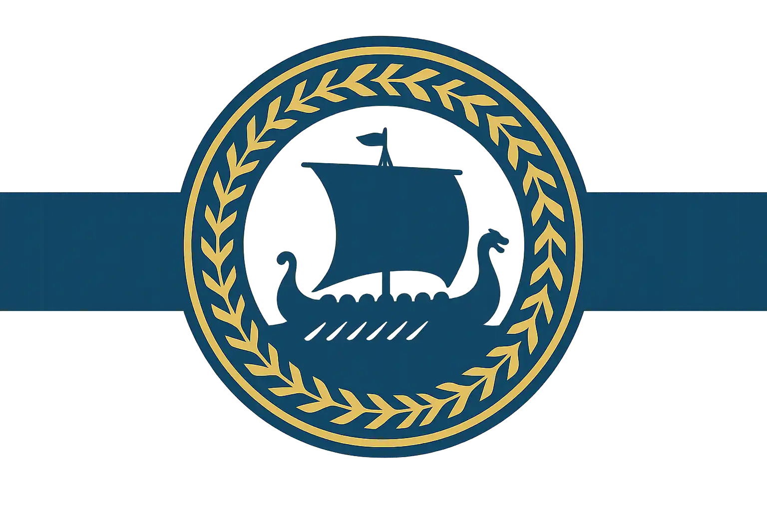 Norse longship emblem on a shield representing the NorseMania casino brand